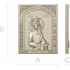 Tsarevna Maria - High-Relief Icon STL for CNC
