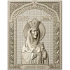 Saint Olga icon relief - STL model for CNC carving
