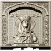Saint Olga icon relief - STL model for CNC carving
