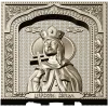 Princess Tatiana - detailed STL 3D icon relief for CNC