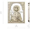 3D модель STL - Икона святой Елены для ЧПУ
