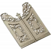 3D модель Царские врата для ЧПУ (STL) - ажурные створки с птицами и крестом