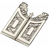 3D модель Царские врата для ЧПУ (STL) - ажурные створки с птицами и крестом