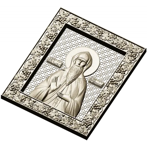 Икона Святого Князя Олега Брянского - STL 3D модель для ЧПУ