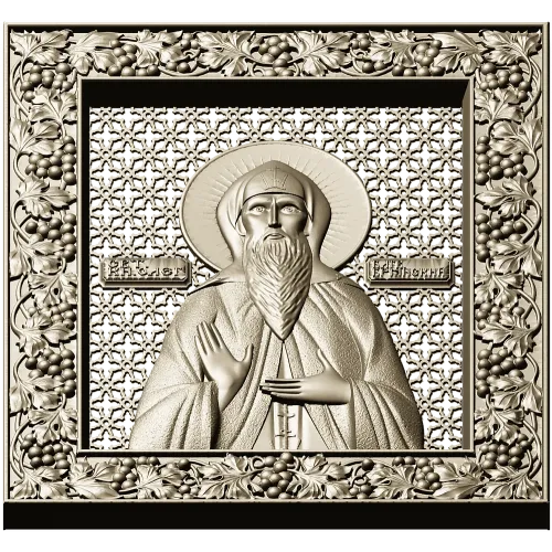 Икона Святого Князя Олега Брянского - STL 3D модель для ЧПУ