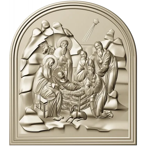 Nativity of Christ - STL 3D relief for CNC milling