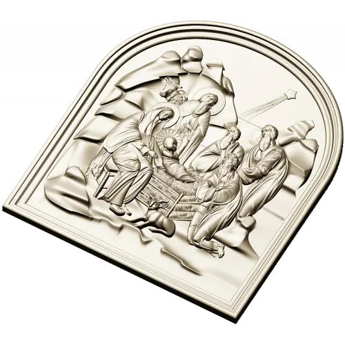 Nativity of Christ - STL 3D relief for CNC milling