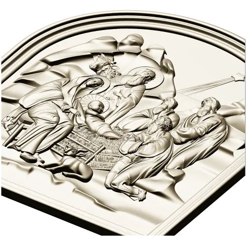 Nativity of Christ - STL 3D relief for CNC milling