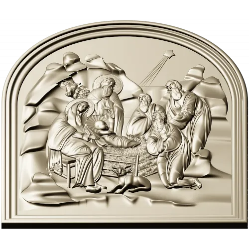 Nativity of Christ - STL 3D relief for CNC milling