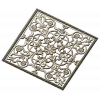 Классическая декоративная решётка - 3D модель STL для ЧПУ