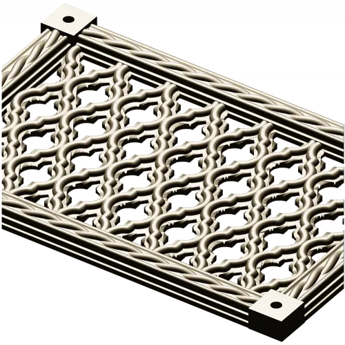 Ornate Rope-Frame Lattice - STL 3D model for CNC