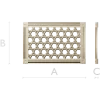 Решётка Гексалюкс - 3D модель STL для ЧПУ