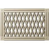 Diamond Lattice Grille - STL 3D Model for CNC