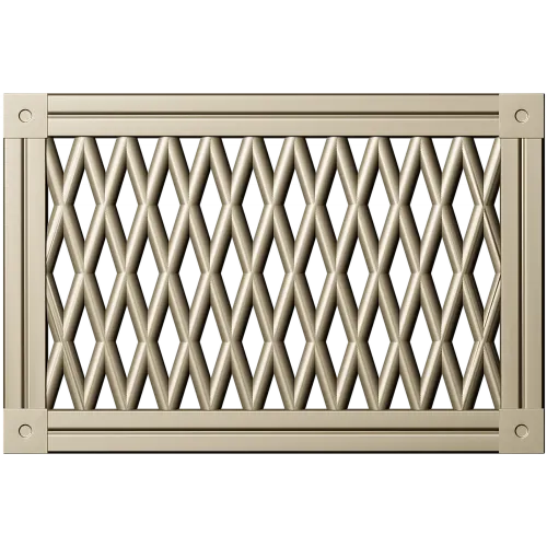 Diamond Lattice Grille - STL 3D Model for CNC