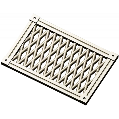 Diamond Lattice Grille - STL 3D Model for CNC