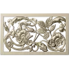 Ornamental Floral Grille STL for CNC