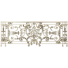 Royal Acanthus Railing - 3D STL model for CNC