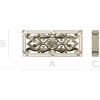 Декоративная панель с ракушкой - STL для ЧПУ