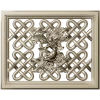 Celtic Knot Lattice Panel with Birds - STL 3D Model for CNC