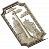 Harbor Relief Panel - STL 3D model for CNC carving