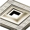 Meander Square Rosette - STL 3D Model for CNC