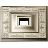 Meander Square Rosette - STL 3D Model for CNC