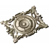 Baroque Acanthus Rosette Panel - STL 3D Model for CNC