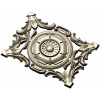 Baroque Acanthus Rosette Panel - STL 3D Model for CNC