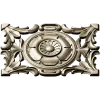 Baroque Acanthus Rosette Panel - STL 3D Model for CNC