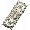Baroque Vertical Rosette Panel - STL 3D Model for CNC
