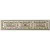 Ornate Acanthus Tri-Medallion Panel STL for CNC