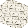 Diamond Rosette Decorative Panel - STL 3D model for CNC