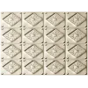 Diamond Rosette Decorative Panel - STL 3D model for CNC