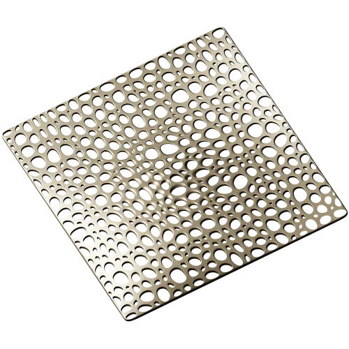 Cellular Wave Decorative Panel - STL 3D model for CNC