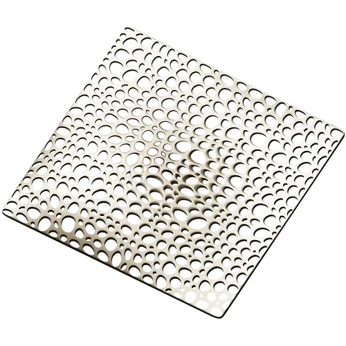 Cellular Wave Decorative Panel - STL 3D model for CNC