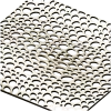 Cellular Wave Decorative Panel - STL 3D model for CNC