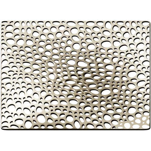 Cellular Wave Decorative Panel - STL 3D model for CNC