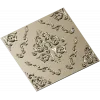 Baroque Square Rosette Panel - STL 3D Model for CNC Router