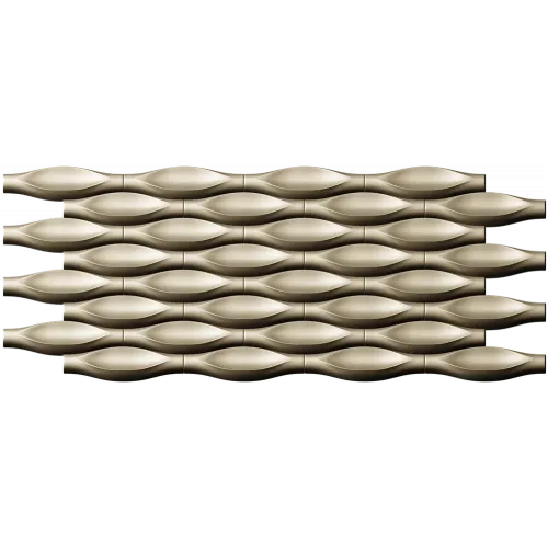 Wave Pod Decorative Panel - STL 3D Model for CNC