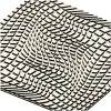 Warped Mosaic Decorative Panel STL