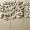 Twin Leaf Decorative Panel STL