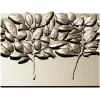 Twin Leaf Decorative Panel STL