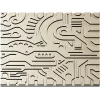 Панель "ТехноРельеф" - 3D модель STL для ЧПУ