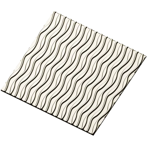 Wave Panel - seamless wavy relief STL for CNC
