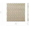 Wave Panel - seamless wavy relief STL for CNC