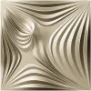 Radiant Wave Square Panel STL for CNC