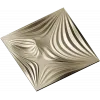 Radiant Wave Square Panel STL for CNC