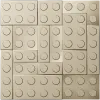 Stud Mosaic Relief Panel STL for CNC