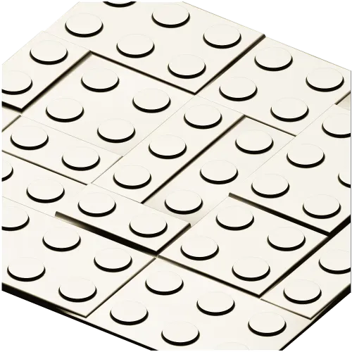 Stud Mosaic Relief Panel STL for CNC
