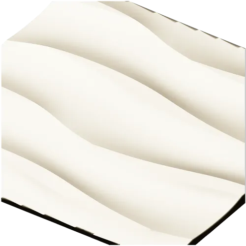 Undulating Wave Decorative Panel STL